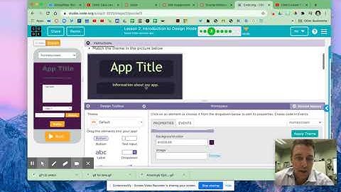 App Lab (Lesson 2) Part 1