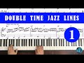 Double time jazz lines 1 part 1  mdecks music