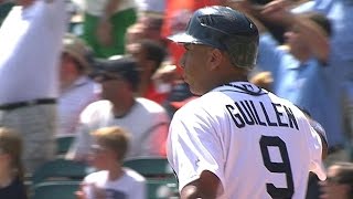 Guillen cranks a solo homer to right field