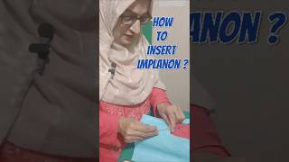 Implanon Insertion Step by Step - Part 3