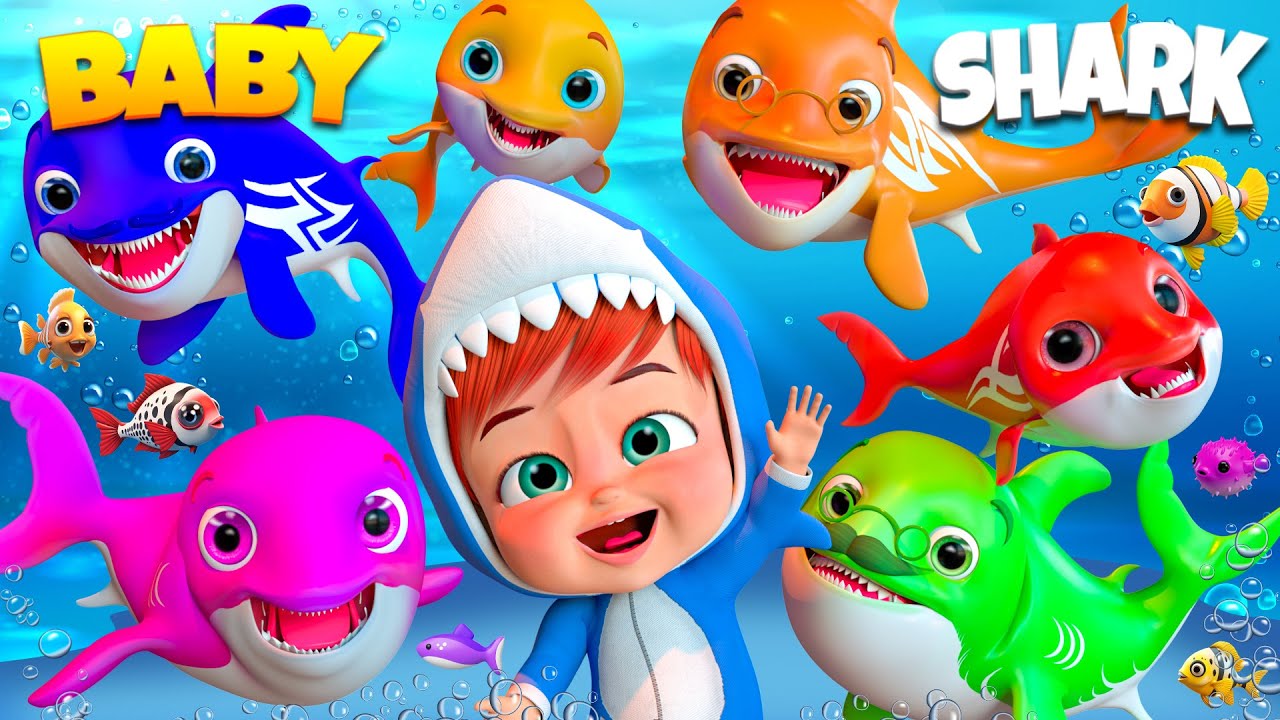 Baby Shark’s Wiggly Wave Song - Kids Songs & Nursery Rhymes | # ...