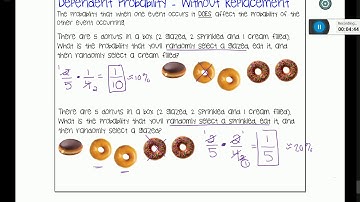 Dependent Probability (WITHOUT Replacement)