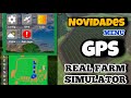 NOVIDADES DO (GPS) NO REAL FARM SIMULATOR✅
