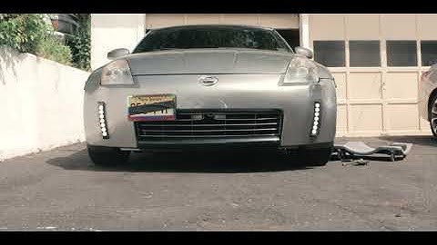 Nissan 350z IJDMTOY LED Daytime Running Lights Install in 2023