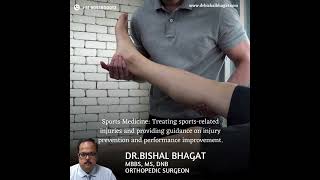 Treating sports-related injuries and providing guidance on injury prevention