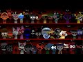Sprunki but remasters Cancelled horror version - with All Characters