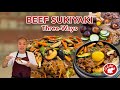 BEEF SUKIYAKI THREE WAYS