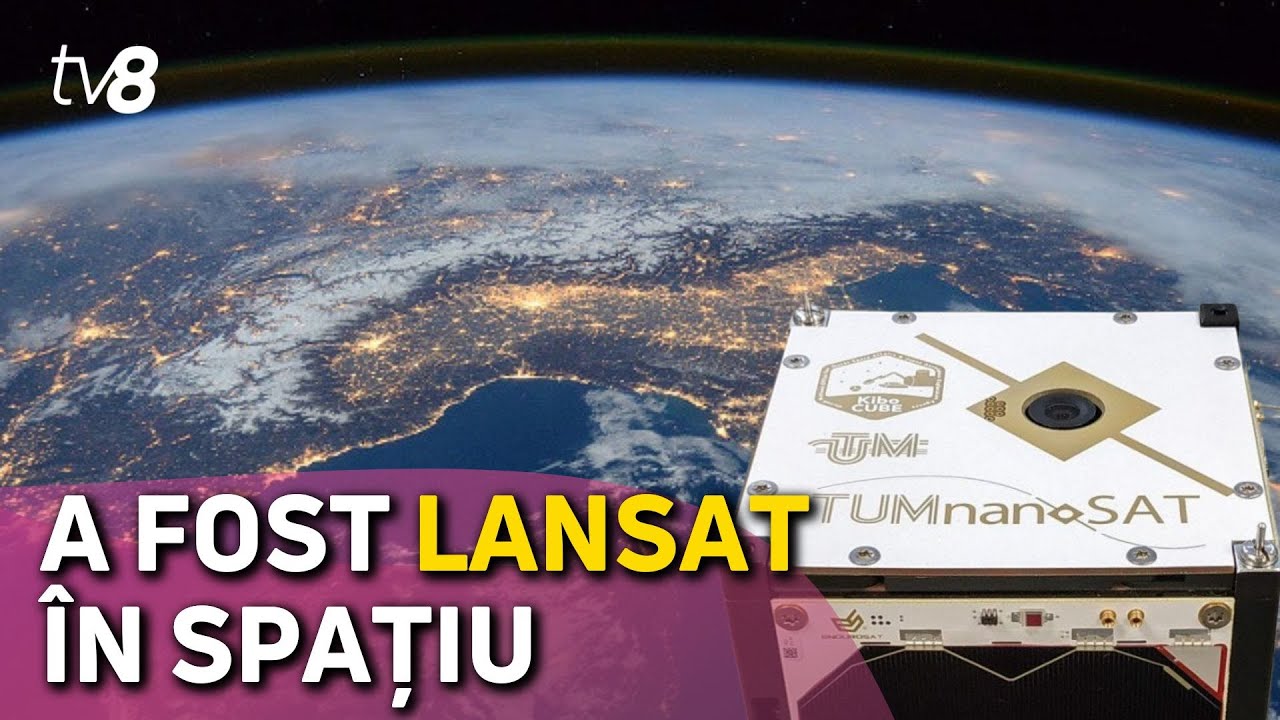Primul satelit al Moldovei, creat de UTM, a fost lansat în spațiu