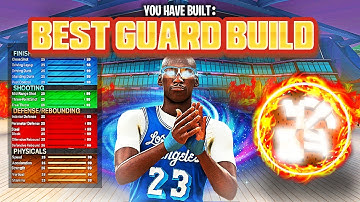 BEST DEMIGOD GUARD BUILD ON NBA 2K23 CURRENT GEN! GAME BREAKING BEST 2 WAY SHOT CREATOR BUILD 2K23!