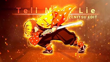 Zenitsu AMV Edit | Tell Me A Lie | Kinemaster