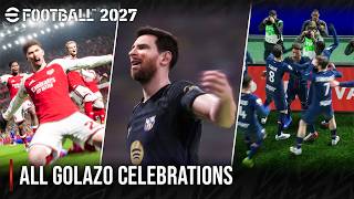 eFootball 2027 |  All Golazo Celebrations
