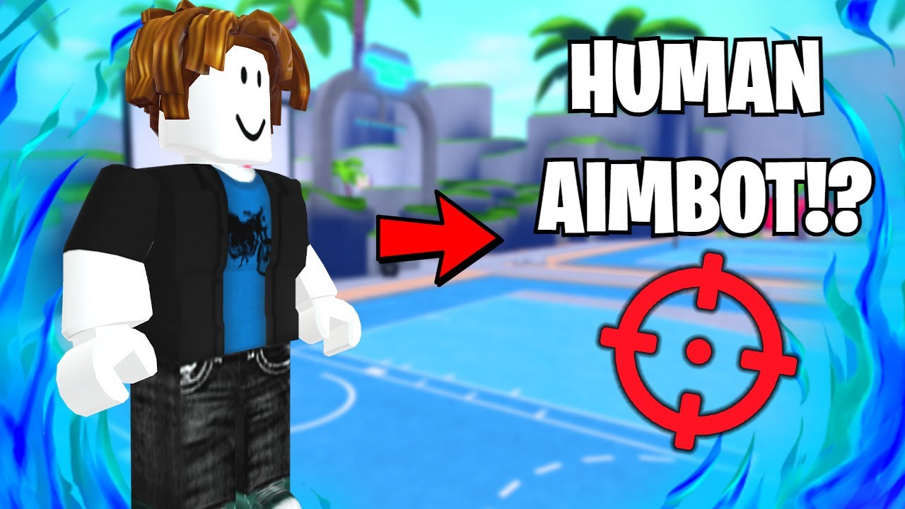 I Pretended To Use AIMBOT In HOOPZ!? 😱 (ROBLOX BASKETBALL)