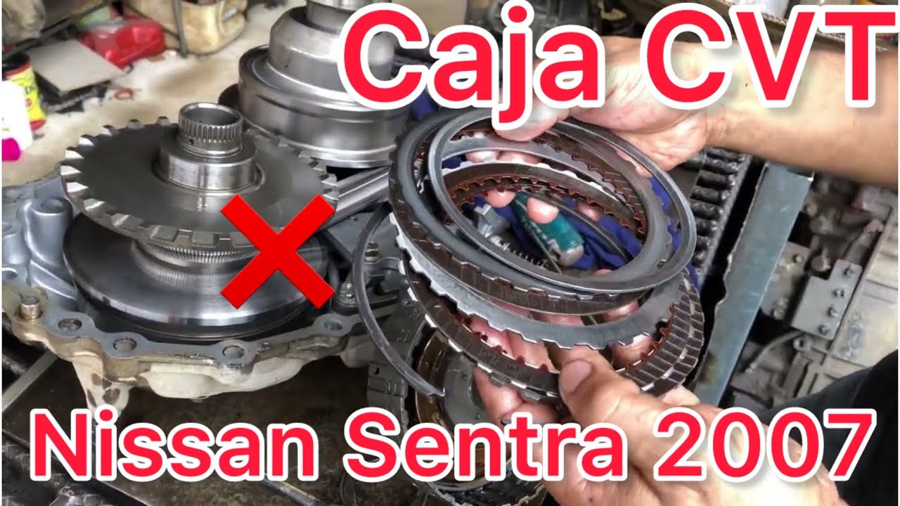 Como desarmar la caja CVT de Nissan Sentra 2007