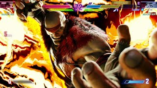 Street Fighter 6: Match #1089 (Ranked): Carls493 (Lily) Vs. Dan (Sagat)
