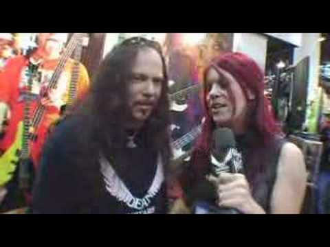 Geoff Thorpe Of Vicious Rumors At Dean Guitars NAMM 2008