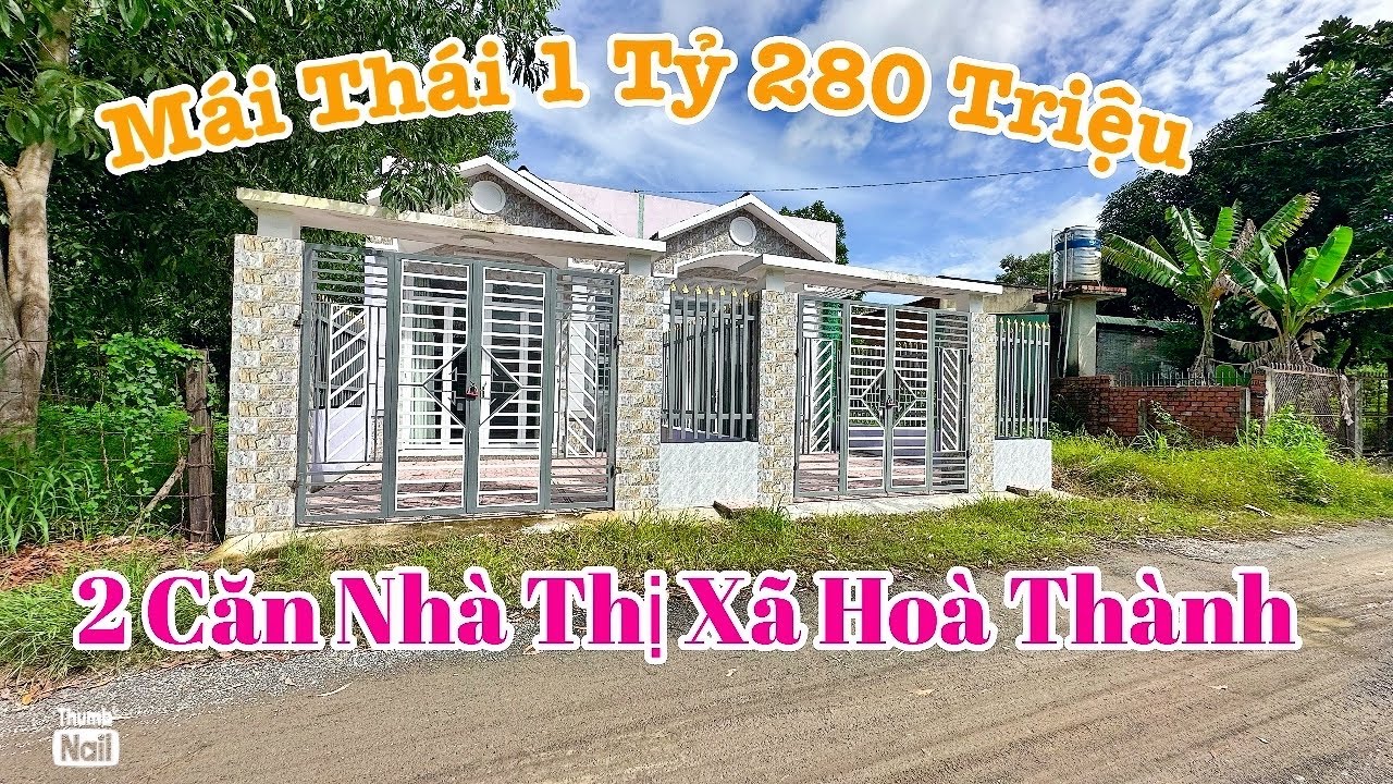 Bán Nhà 3 Phòng Ngủ Tại Thị Xã Hoà Thành Gần Chợ Long Hoa Và Tòa Thánh Tây Ninh