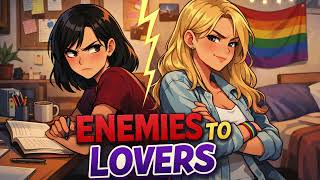 Roommate Enemies to Lovers | Lesbian Romance Stories | Wlw Sapphic Romance complete audiobook