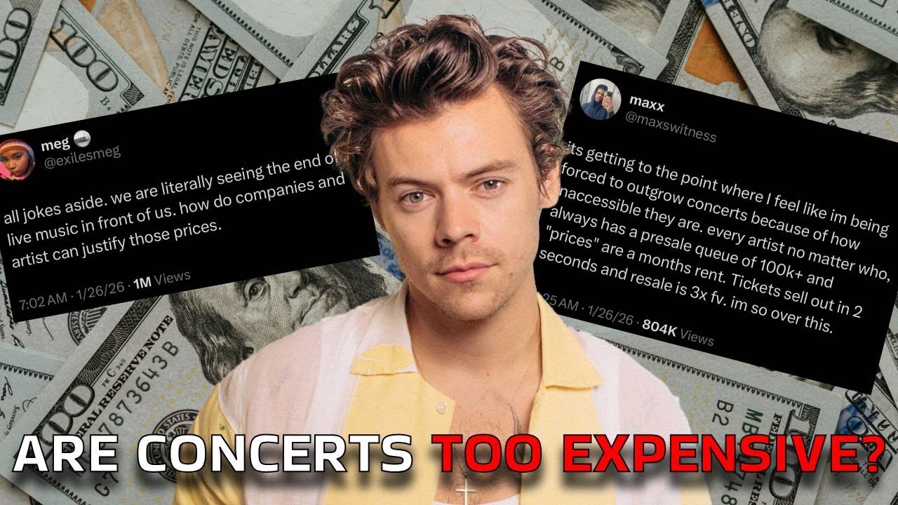 Are Concert Tickets Too Expensive?