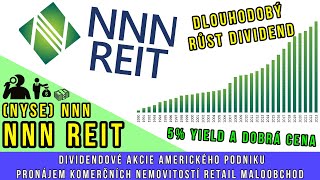 NNN Reit akcie komerčních nemovitostí. Ideální řešení pro Váš pasivní dividendový příjem.