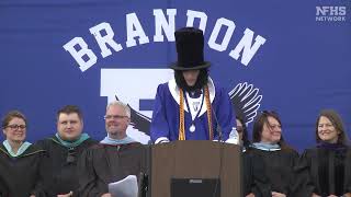 AJ Graduation Speech Brandon High School   06 02 2024