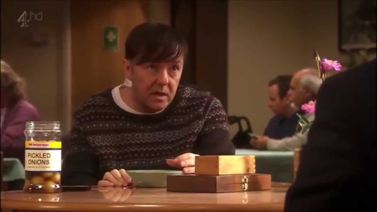Ricky Gervais - Derek (Money & Success) - YouTube