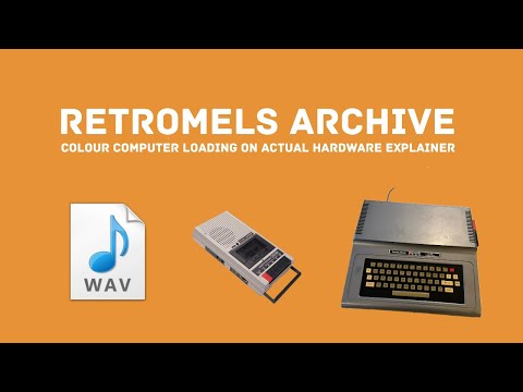 Colour Computer -- loading on real hardware thumbnail