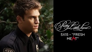 Pretty Little Liars - Toby Finds A Bloody Knife At Mona's House - "Fresh Meat" (5x15)
