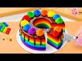 Special Chocolate Cake Recipe 🍩 とってもかわいいミニチュアレインボーチョコレートケーキ 🍩 Sweet Japan