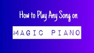 How to play any song on Magic Piano by Smule screenshot 2