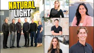 Natural Light Portrait Headshots using the Tamron 35-100mm Lens