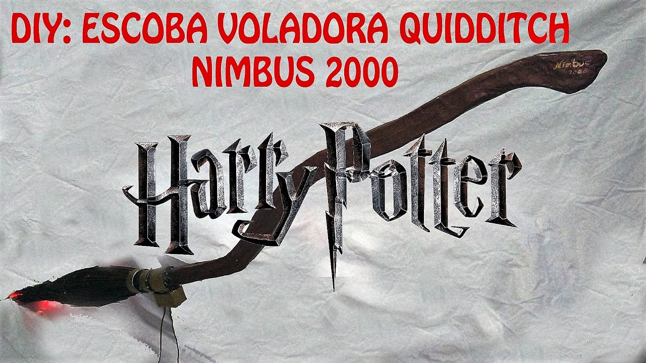 ESCOBA QUIDDITCH HARRY POTTER NIMBUS 2000