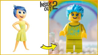 How Inside Out 2 Movie Characters Looks As Lego