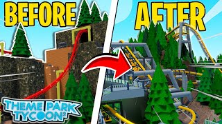 Theme Park Tycoon 2's *BEST* Builder Upgrades MY COASTER!
