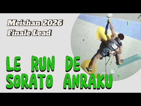 Video [React] Le run de Sorato Anraku lors de la finale homme Meishan 2026