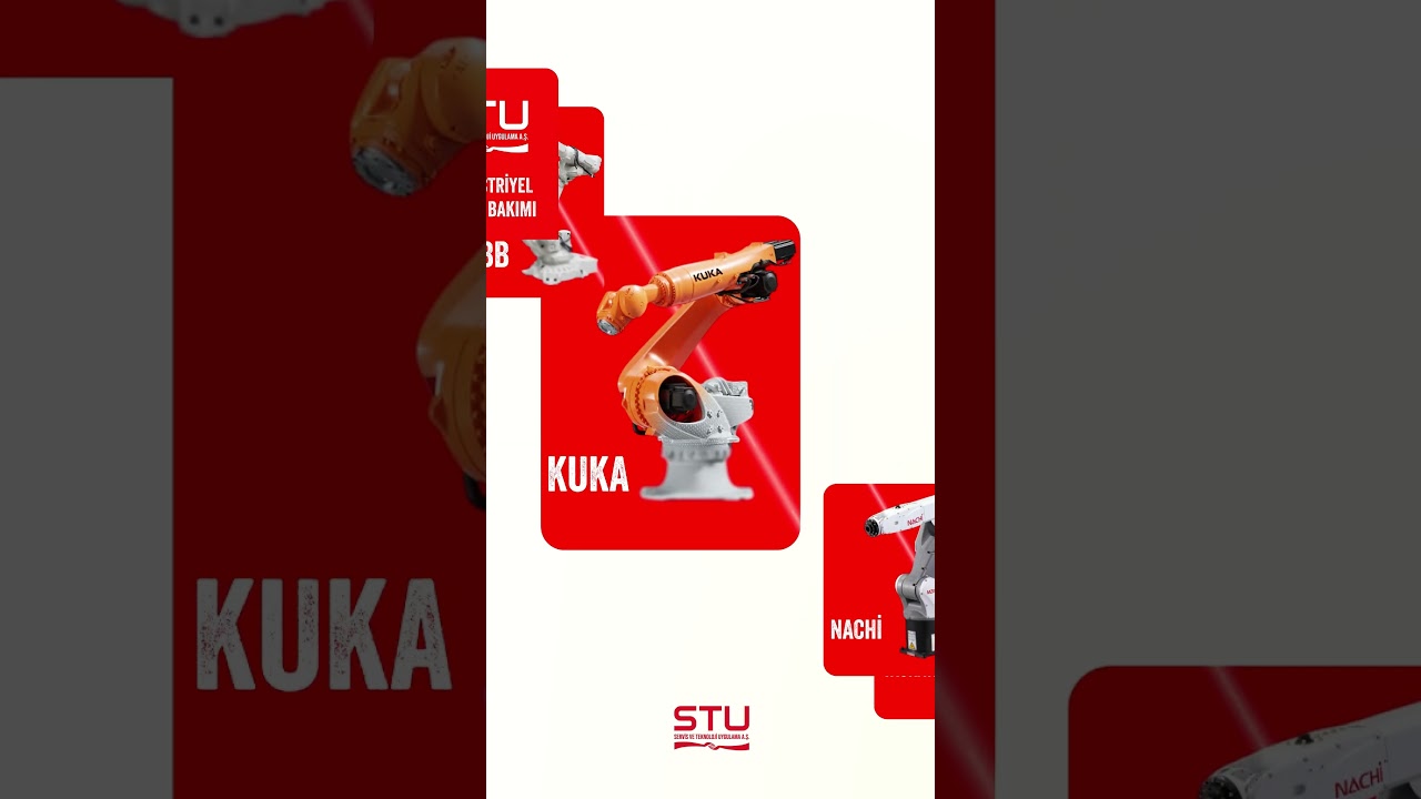 Endüstriyel Robotlarda Uzman Bakım ve Destek!  