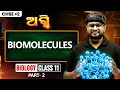 Biomolecules (Part 2) Class 11 Biology🔥| +2 1st Year Botany in Odia |Ranjan Sir