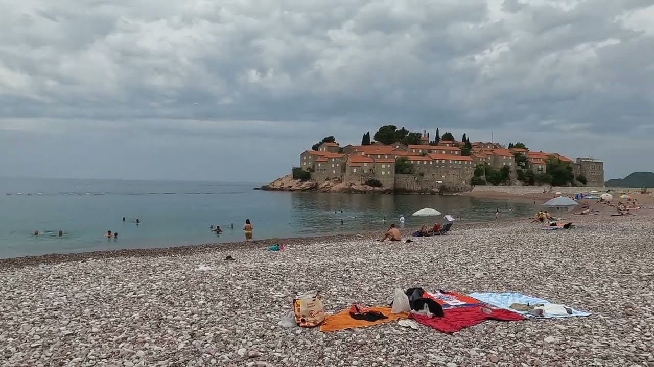 The Paradise Beach of Sveti Stefan the Hidden Beauty on the Left Side