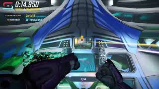 Splitgate Stadium Race 44.092s Speedrun
