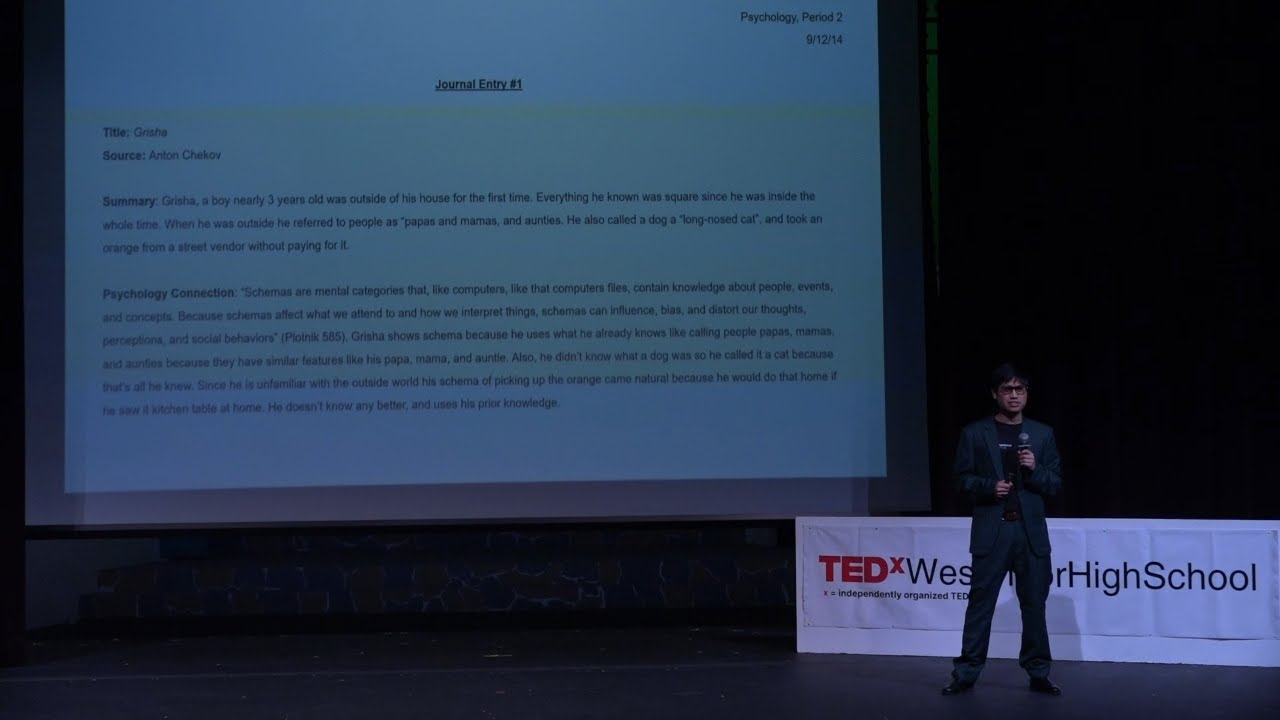 High School and How It Shapes You | Jace Marzan | TEDxWestmoor High School