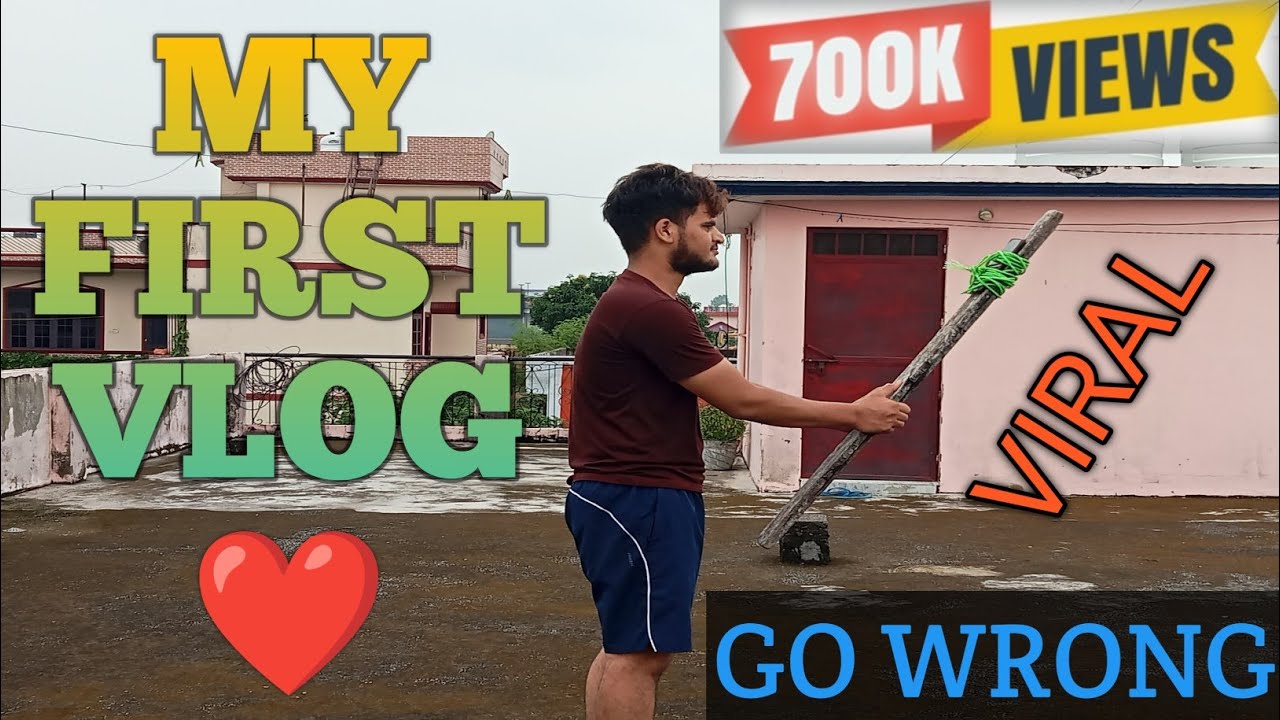 My First Vlog | My First Vlog Viral Trick | My First Vlog On YouTube ...