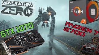 Generation Zero Bikes - Max Settings | GTX 1070 | Ryzen 2700 | 16GB RAM