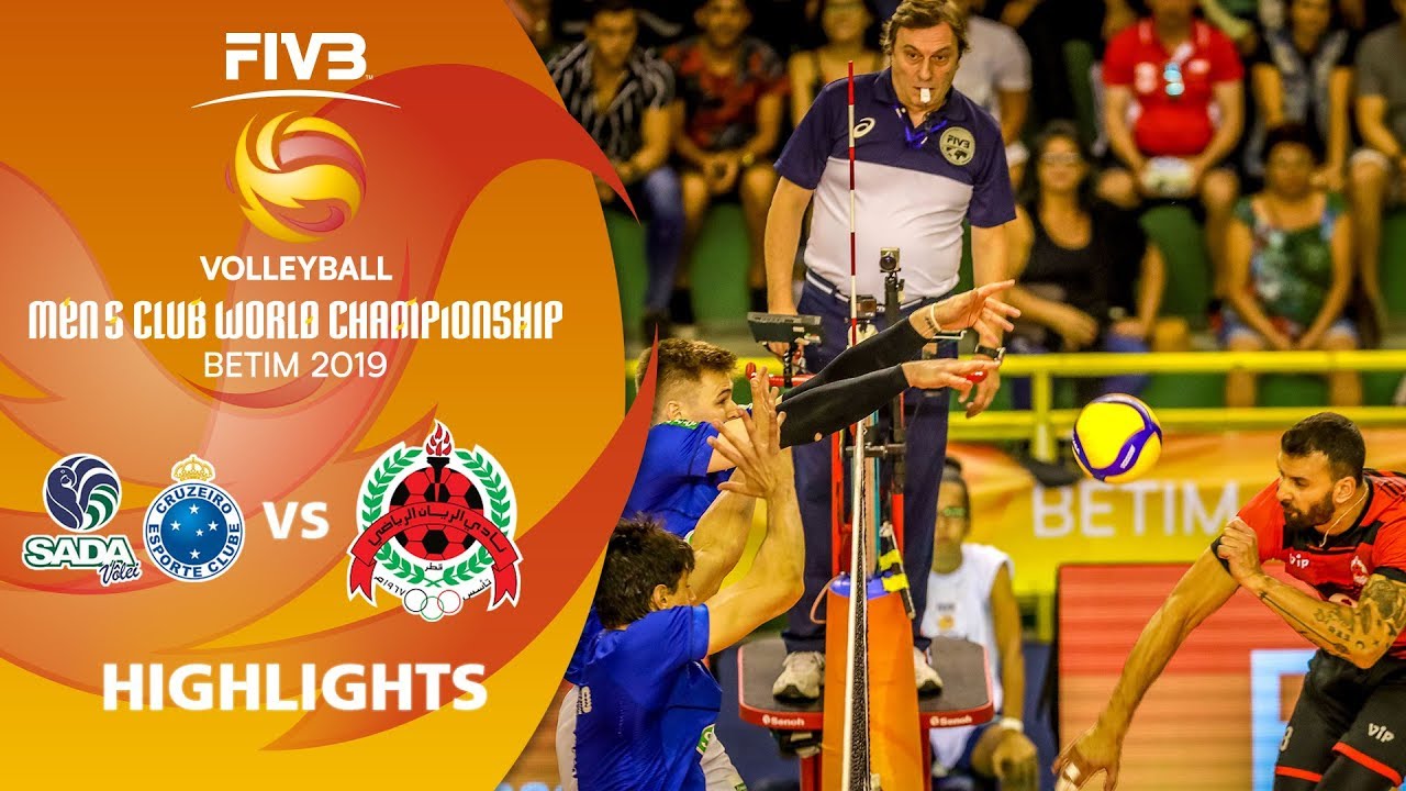 Sada Cruzeiro vs. Al-Rayyan - Highlights | Men's Volleyball Club World Champs 2019
