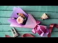 ABC TV | How To Make Flower Bouquet With Single Rose #3 - Craft Tutorial