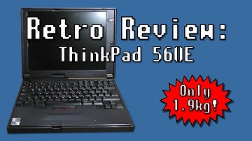 Retro Review on... IBM ThinkPad 560E: The first ultraportable