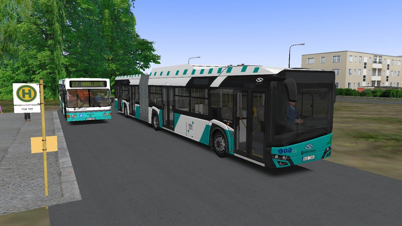 OMSI 2 Tallinn Solaris Urbino 18 IV CNG by Iwo line 27