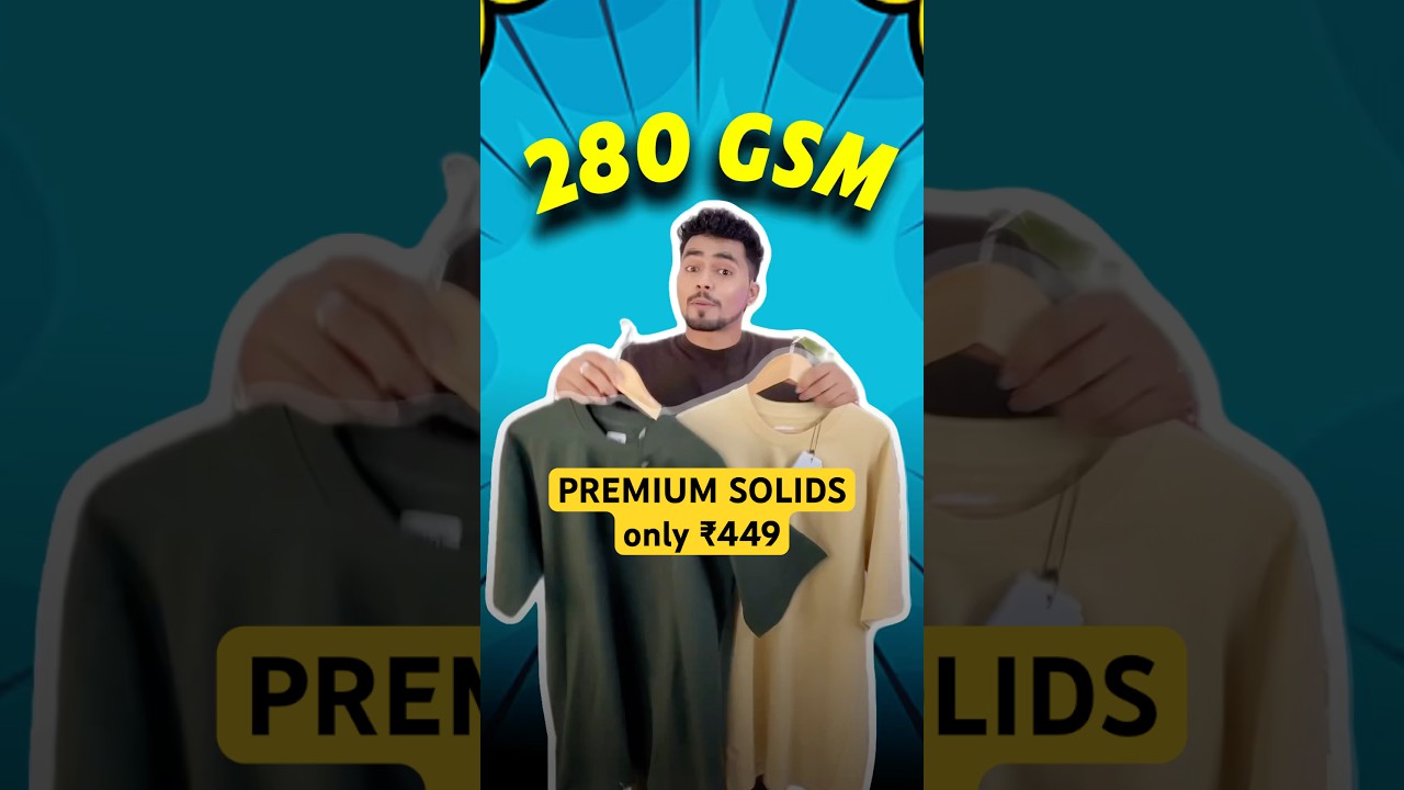 🔥Premium *OVERSIZE* T-shirts - ₹400❓❔😱