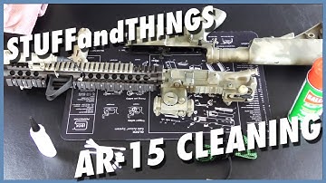 AR-15 CLEANING - Colt M4A1 SOPMOD Block 2 Clone