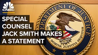DOJ's Jack Smith speaks after Trump classified records indictment is unsealed — 6/9/23