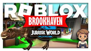 Jurassic World Comes to BROOKHAVEN in Roblox!