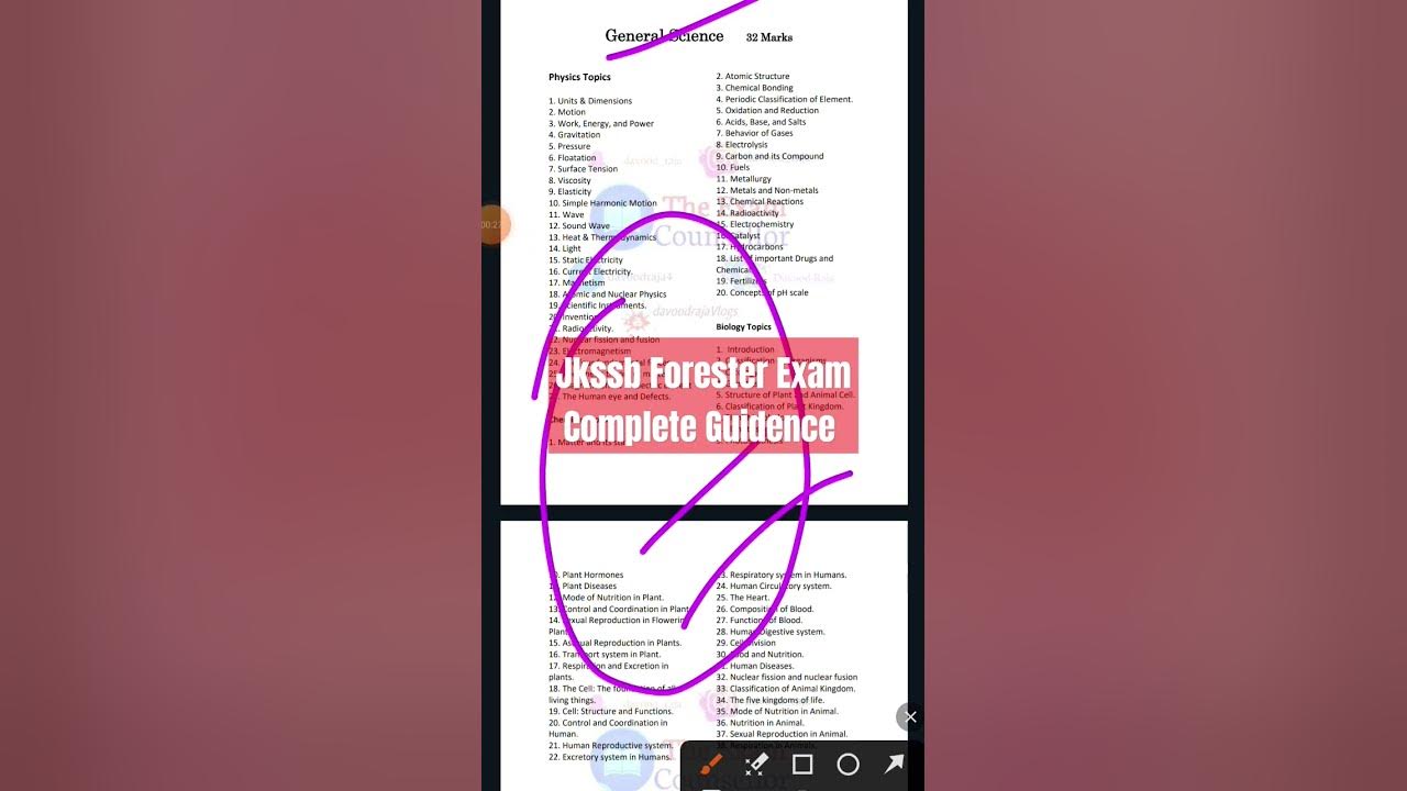 JKSSB Forester Exam Complete Guide jkssb forester YouTube
